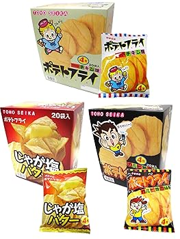 ポテトフライ＋チップスターまとめ売り　駄菓子 ヤマザキビスケット チップスターS うすしお味 45g 8ヶ入